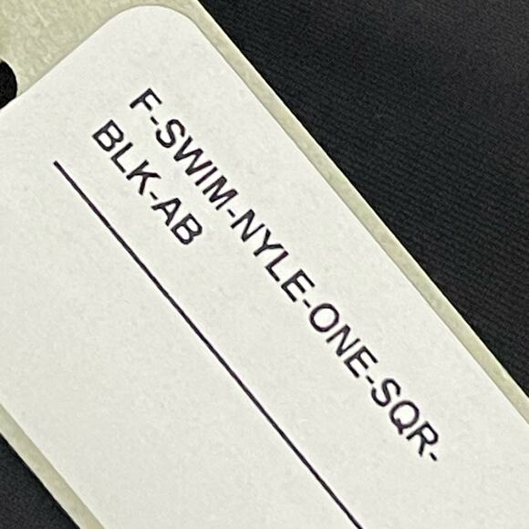 NWT Everlane The Square Neck One Piece Swimsuit XXL – Black, Minimalist Chic - Picture 8 of 8